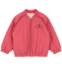 Konges Sløjd Thermo Jacket - Juno Sparkle Bombs - Raspberry Wine
