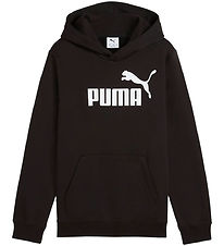 Puma Hoodie - Black w. White