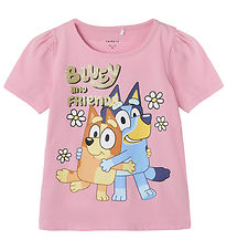 Name It Blouse - NmfFara Bluey - Pink Frosting