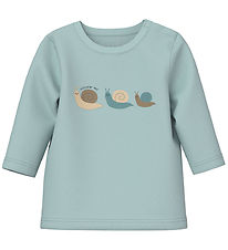 Name It Blouse - NbmVacion - Celestial Blue/Snails