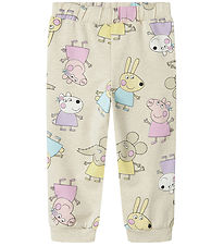Name It Sweatpants - NmfFira - Peppa Pig - Peyote Melange