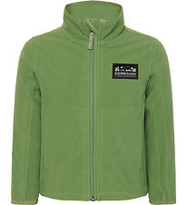 Didriksons Fleecejacka - Muskotnöt - Alger Green