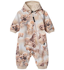 Molo Softshelloverall m. Fleece - Hill - Cheetah Ungar