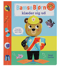 Forlaget Carlsen Book - Soft Toy Bear Gets Undressed - Danish