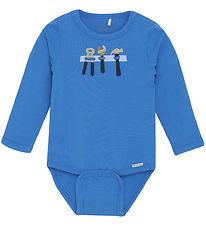 Minymo Bodysuit L/æ - Regatta w. Print