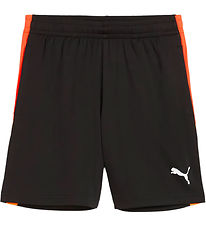 Puma Shorts - Individual League - Black/Heat Four