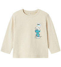 Name It Blouse - NmmFys - Peyote Melange w. Smurf