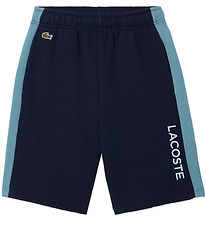 Lacoste Sweat Shorts - Navy Blue/Limestone w. Logo