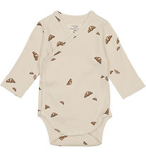 VACVAC Wrap Bodysuit L/æ - Rib - Toulon - Croissant Mini