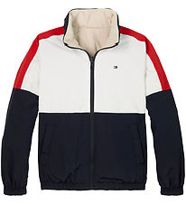 Tommy Hilfiger Jacke - Umkehrbar - Classic+ Beige/Fox Colourbloc