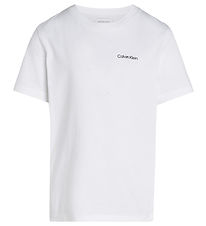 Calvin Klein T-shirt - Bröstinst. Logo - Bright White