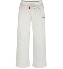 Tommy Hilfiger Sweatpants - Wide - Snow White Heather