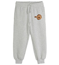 Mini Rodini Jogginghosen - Flunder - Grau Meliert