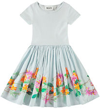 Molo Dress - Rib - Cissa - Jungle Flowers w. Floral print