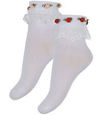 Konges Sløjd Socken - Lace - 2er-Pack - Optik White