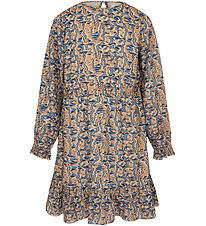 Sofie Schnoor Klänning - Beige/Blå