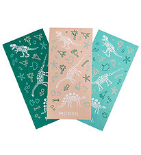 MontiiCo Stickers - 3 sheets - Dinosaur Country