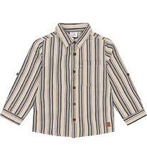 Hust and Claire Shirt - Cotton/Linen - Rollo - Blues