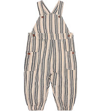 Hust and Claire Overalls - Cotton/Linen - Mads - Blues