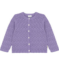 Hust and Claire Cardigan - Knitted - Cilja - Bellflower