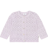 Hust and Claire Cardigan - Stickad - Mål - Lavender