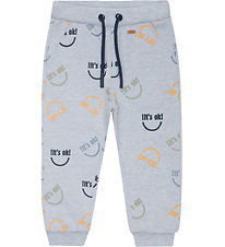 Hust and Claire Sweatpants - Gary - Pearl Grey Melange