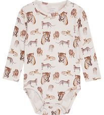Hust and Claire Bodysuit L/æ - Bamboo - Buller - White Sand