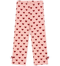 Konges Sløjd Byxor - Drey Slit - Amour Rouge m. Hjärtan