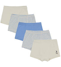 Konges Sløjd Boxer nærbuxur - 5 Pakki - Stripe Provence Mix