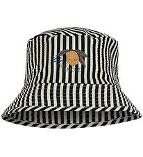 Konges Sløjd Bucket Hat - Seer Asnou - UV50+ - Scarab m. Ränder