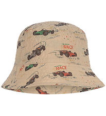 Konges Sløjd Bucket Hat - Elliot - Grand Prix w. Print