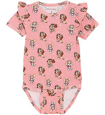 Minymo Bodysuit k/æ - Paw Patrol - Strawberry Ice