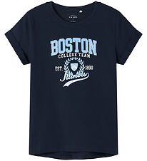Name It T-shirt - NkfVix - Marinblå Blazer/Boston