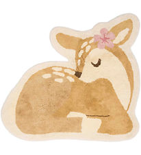 Little Dutch Matta - 103x110 cm - Beige m. Rådjur