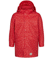 MarMar Rain Jacket - PU - October - Red Dew Dot
