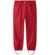 MarMar Rain Pants - PU - Olaf - Red Dew Dot