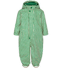 MarMar Rainsuit - PU - Orion - Green Stripes