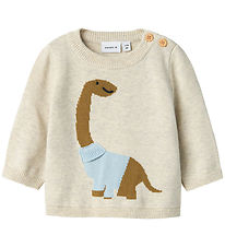 Name It Blouse - Knitted - NbmDamin - Peyote Melange