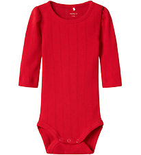 Name It Samfella L/æ - NbfDagnes - Chinese Red M. Mynsturprjón