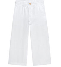 Polo Ralph Lauren Hosen - Leinen - Weites Bein - Weiß