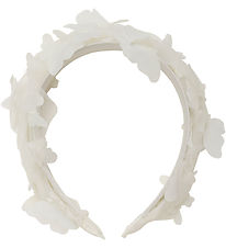 Creamie Haarreifen - Buttercreme m. Schmetterlinge