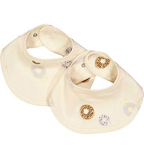 VACVAC Teething Bib - 2-Pack - Rib - Bibo - Donut Dash