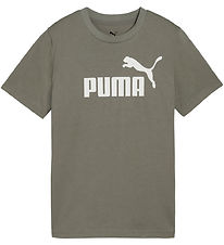 Puma T-shirt - Ace No. 1 Logo - Totally Taupe