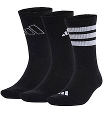 adidas Performance Strumpor - 3-pack - Logo - Svart/Vit