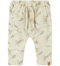 Lil' Atelier Trousers - Rib - NbmGio - Turtledove