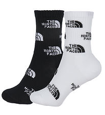 The North Face Socken - Rib - 2er-Pack - Weiß/Schwarz