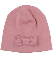 Mikk-Line Beanie - 2-layer - Lilac w. Bow