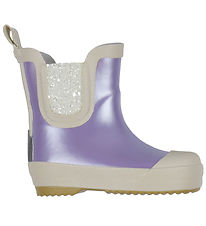 Mikk-Line Rubber Boots - Wellies Short Metallic - Tassels
