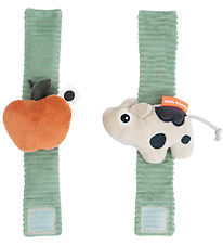 Done by Deer Handledsskallerset - 2-pack - Dotti - Grön