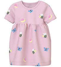 Name It Dress - NbfVandora - Ballerina/Bee Duck Bow Tie